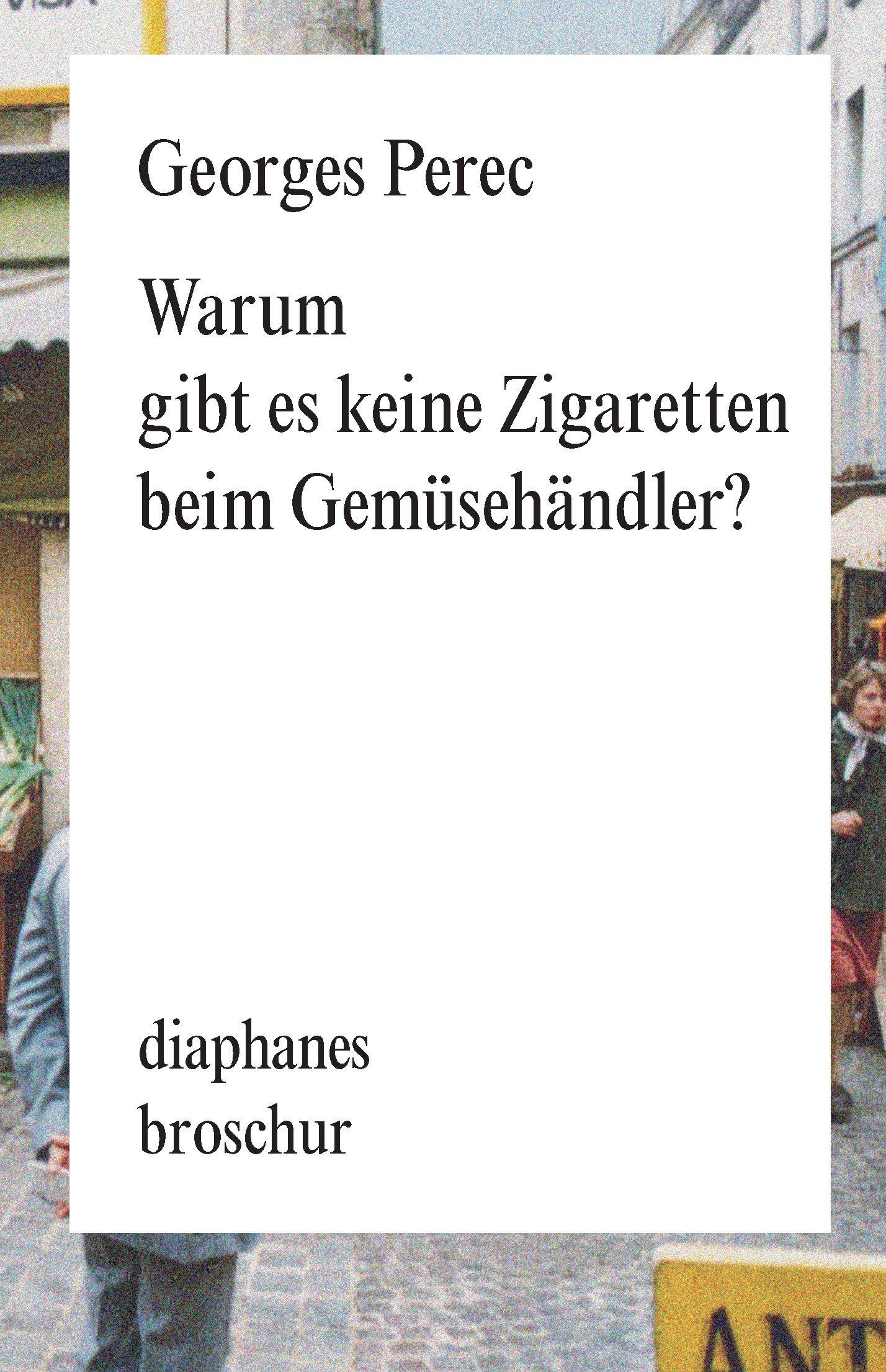 Vorderes Coverbild Warum gibt es keine Zigaretten beim Gemüsehändler