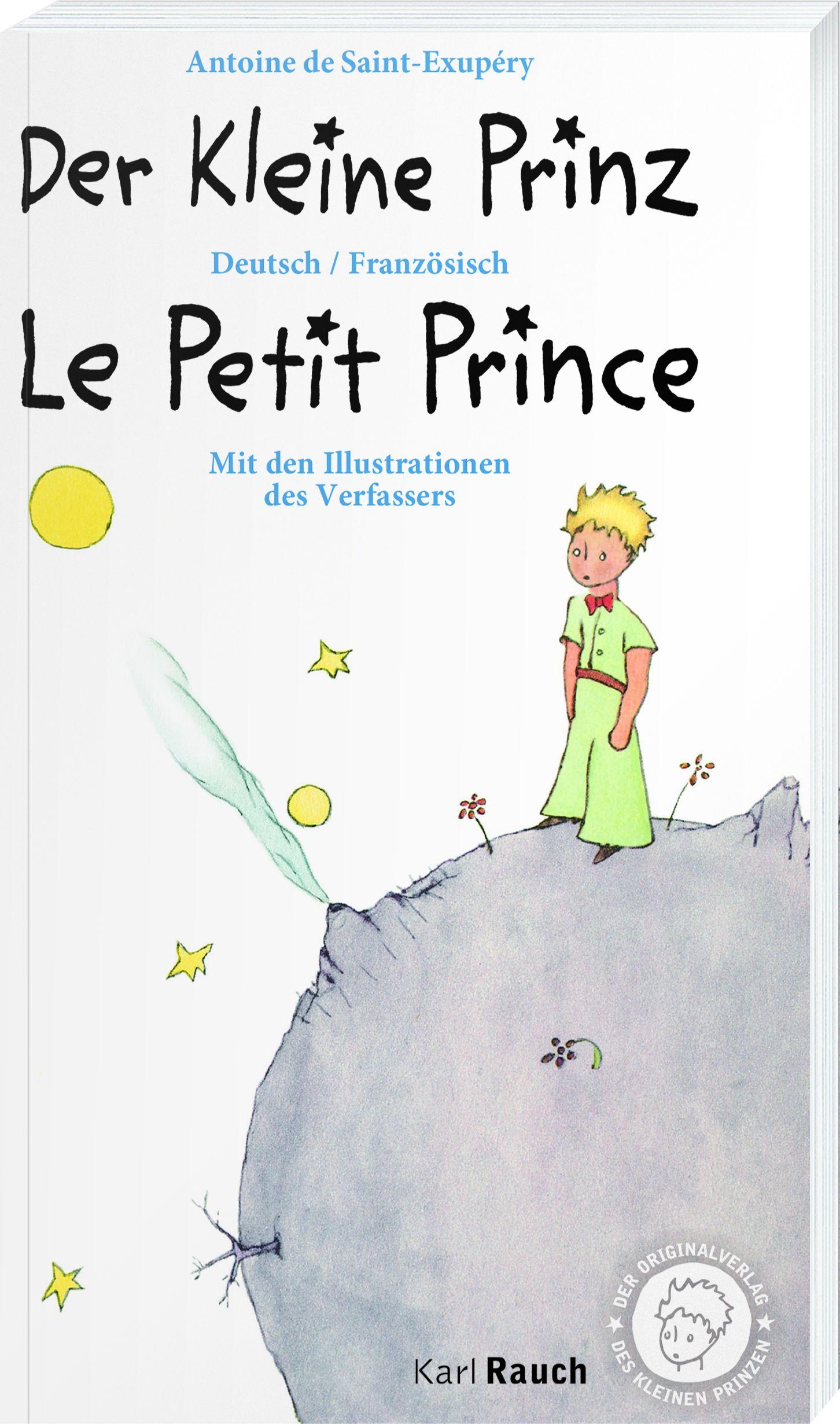 Vorderes Coverbild Der Kleine Prinz · Le Petit Prince