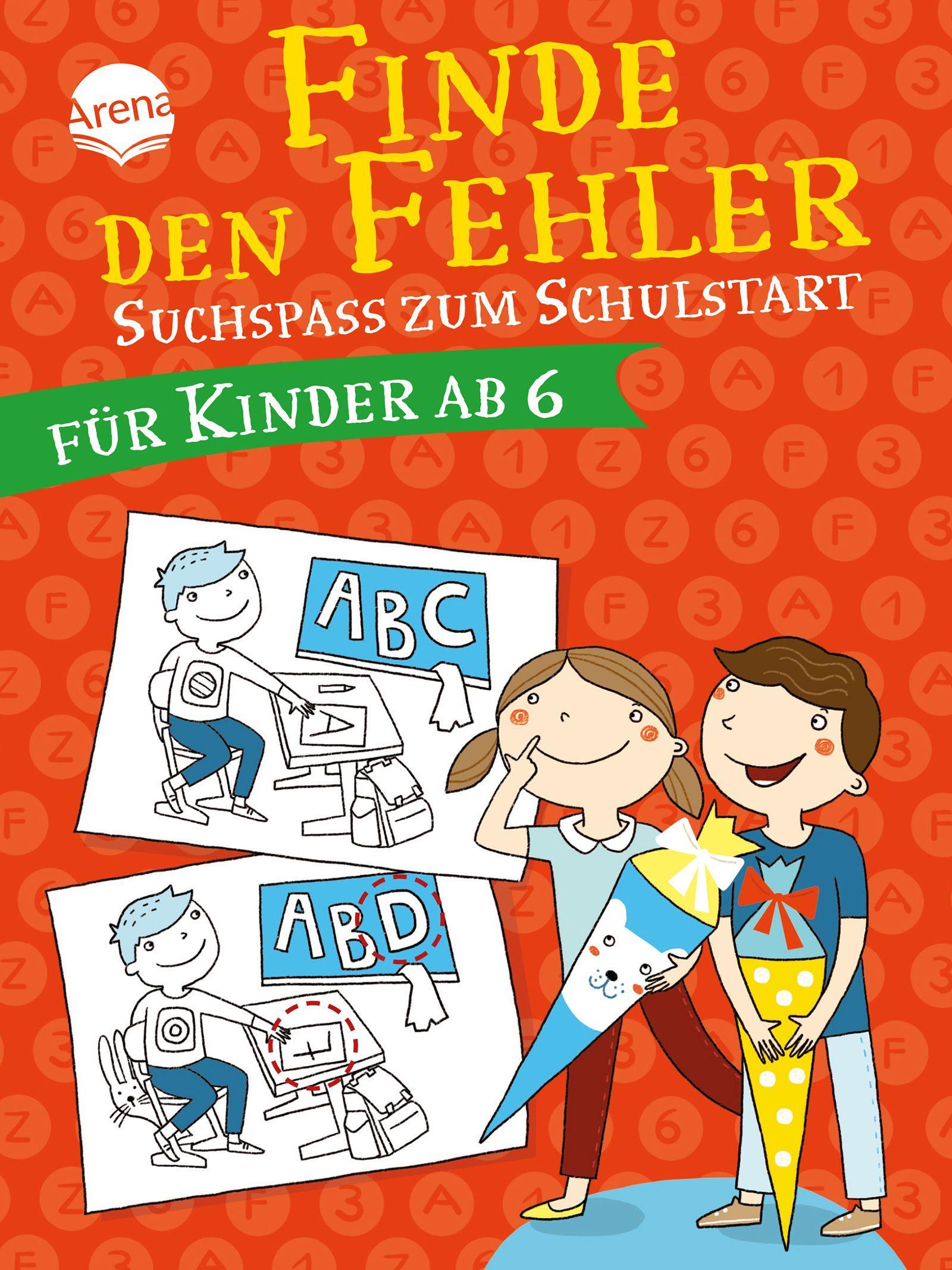 Vorderes Coverbild Finde den Fehler. Suchspaß zum Schulstart