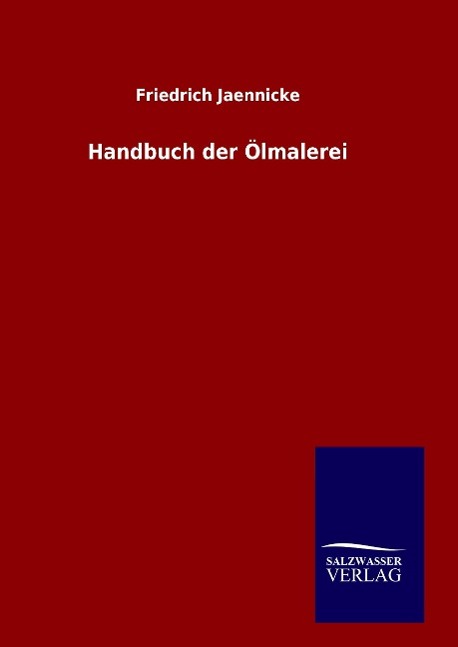 Vorderes Coverbild Handbuch der Ölmalerei