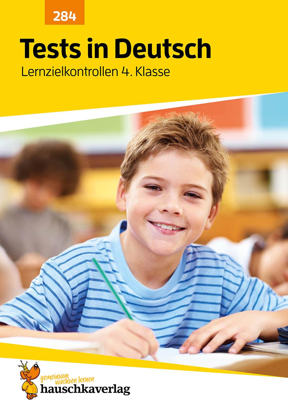 Vorderes Coverbild Tests in Deutsch - Lernzielkontrollen 4. Klasse