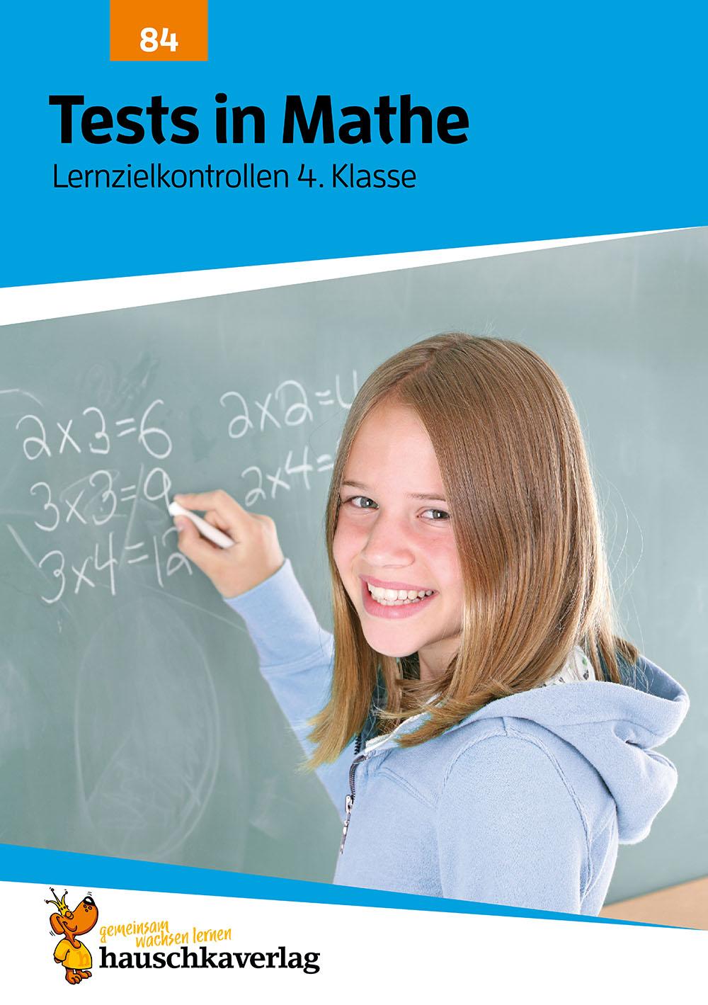 Vorderes Coverbild Tests in Mathe - Lernzielkontrollen 4. Klasse