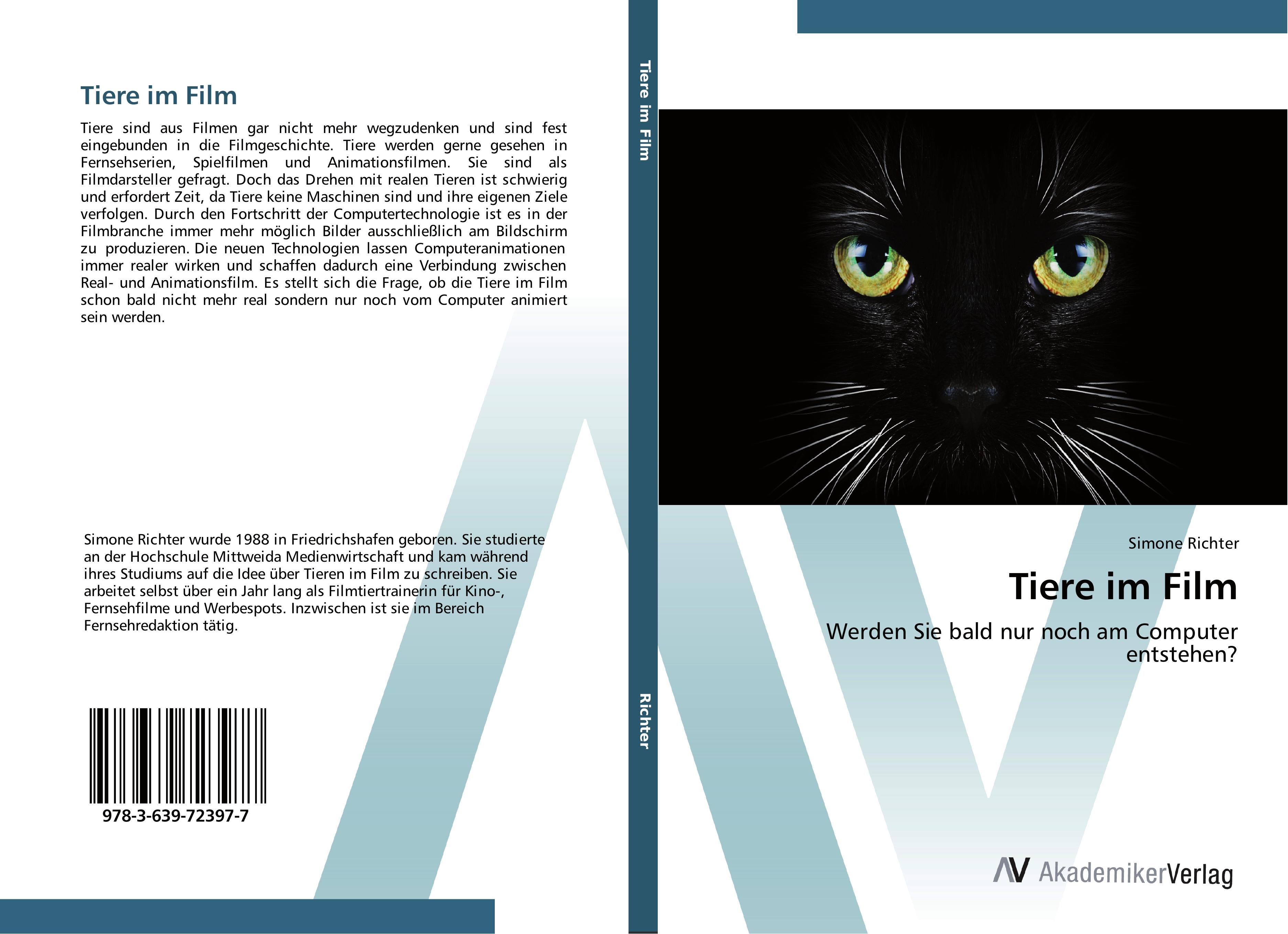 Vorderes Coverbild Tiere im Film