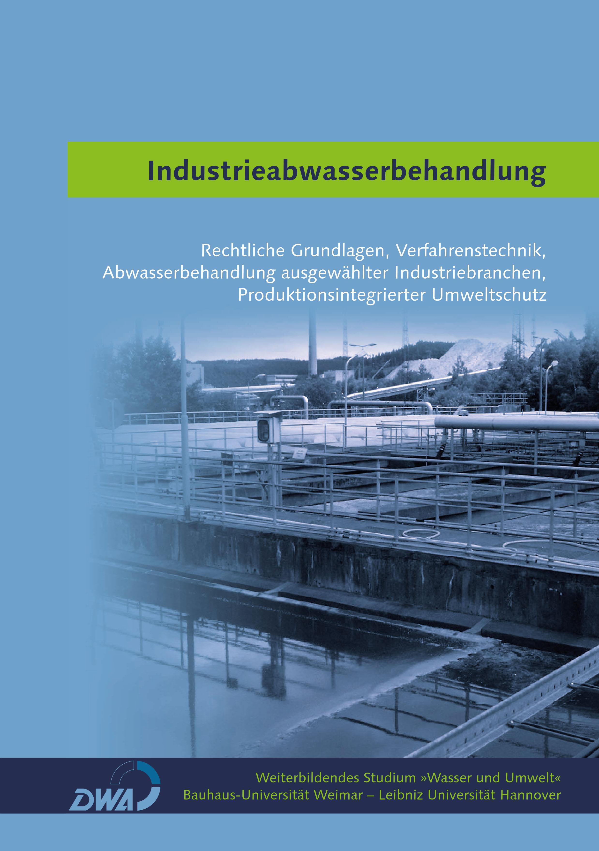 Vorderes Coverbild Industrieabwasserbehandlung