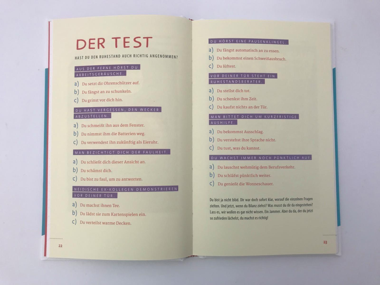 Beispielinhalt (Bild) Überleben im Ruhestand