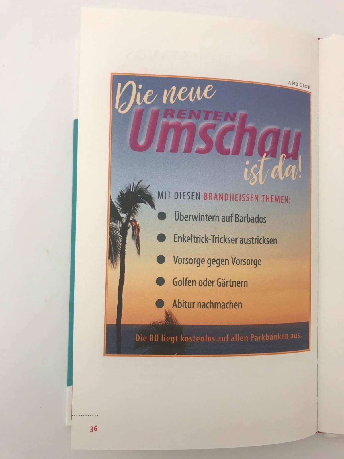 Beispielinhalt (Bild) Überleben im Ruhestand