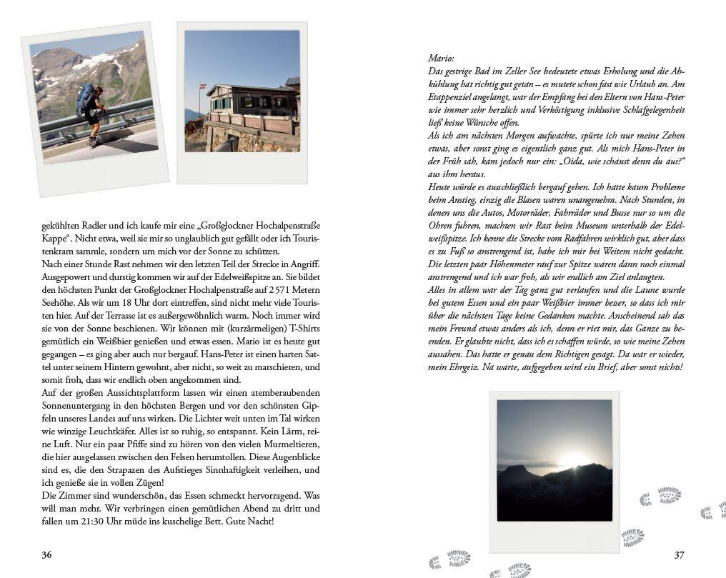 Beispielinhalt (Bild) Mein Alpe-Adria-Trail