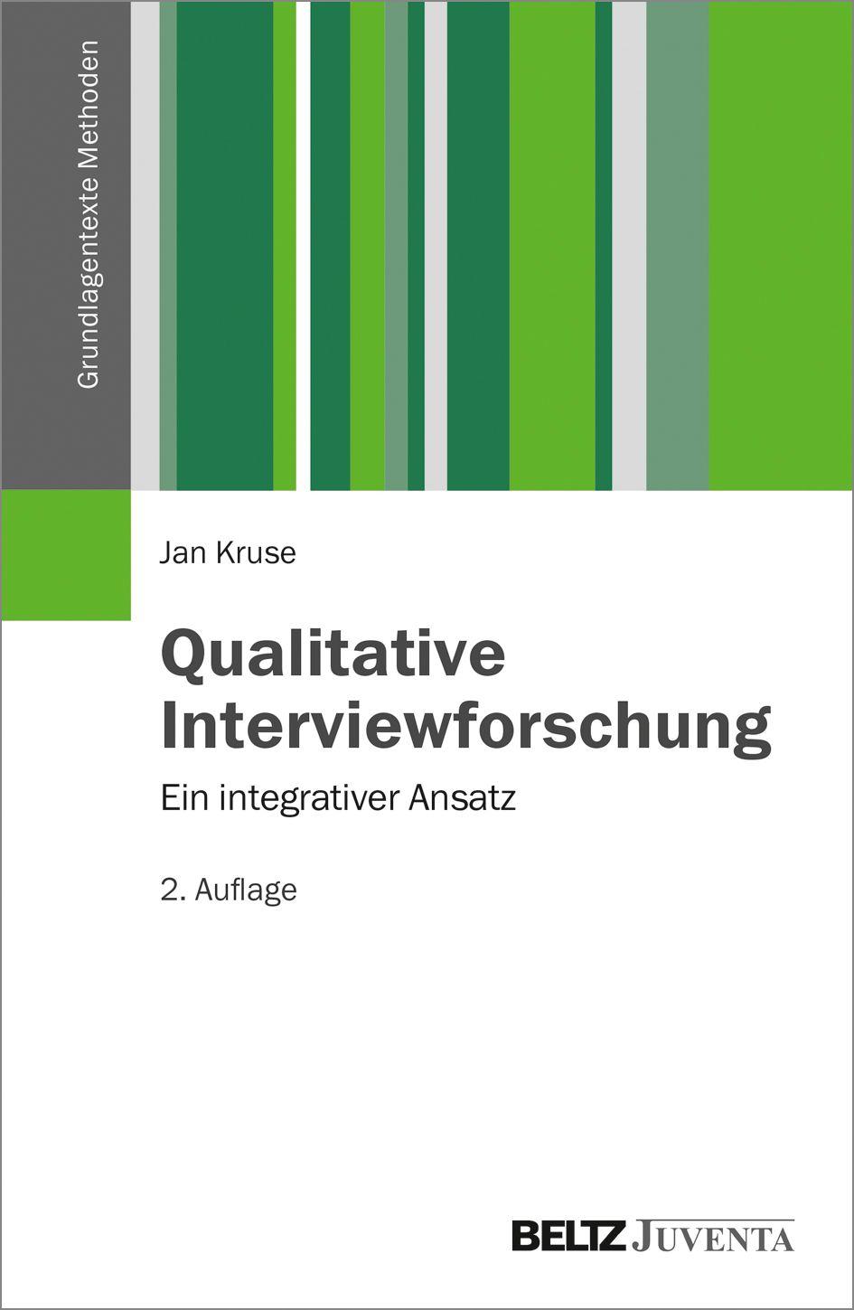 Vorderes Coverbild Qualitative Interviewforschung