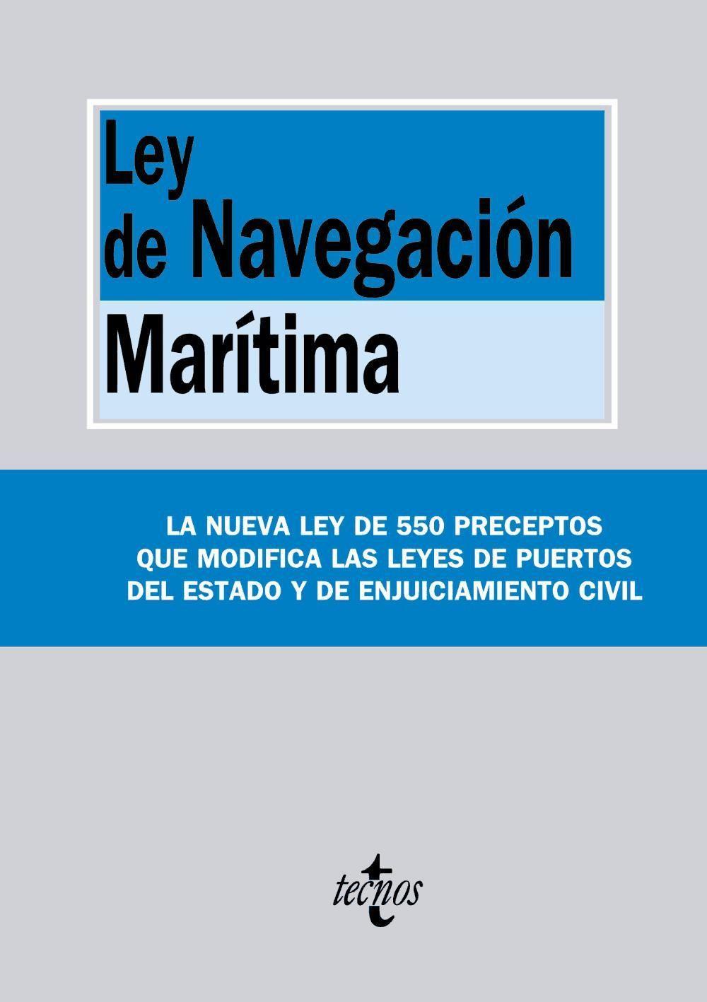 Vorderes Coverbild Ley de la navegación marítima
