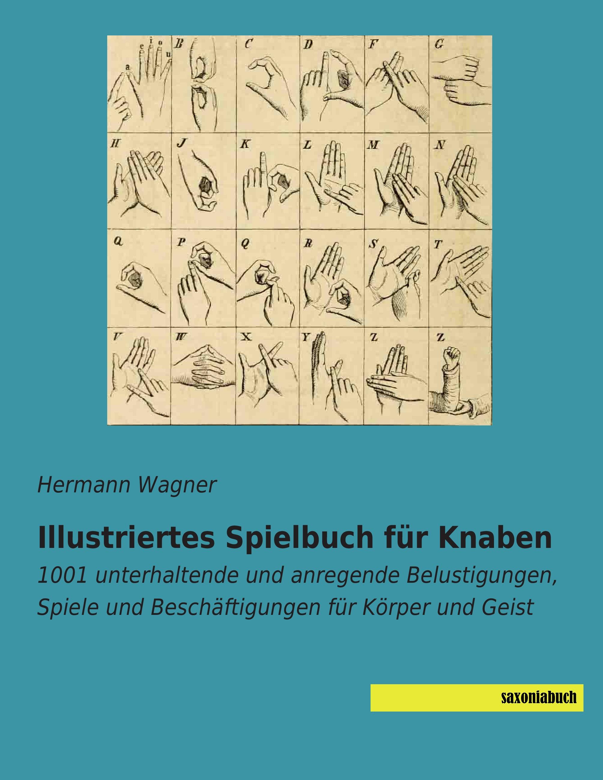Vorderes Coverbild Illustriertes Spielbuch für Knaben