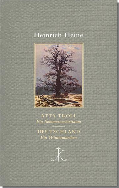 Vorderes Coverbild Atta Troll. Ein Sommernachtstraum / Deutschland. Ein Wintermärchen