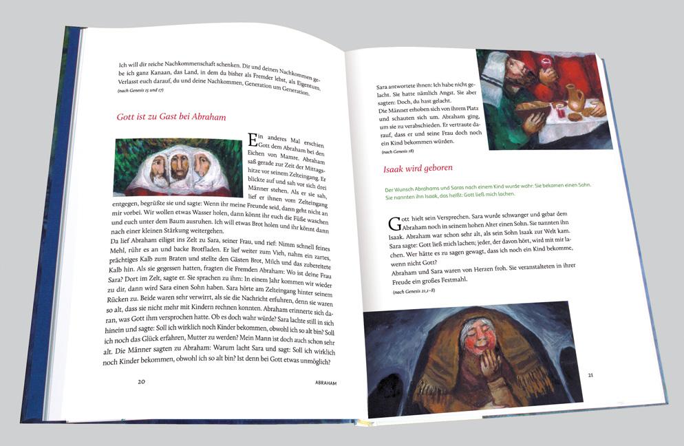 Beispielinhalt (Bild) Kinder-Bibel