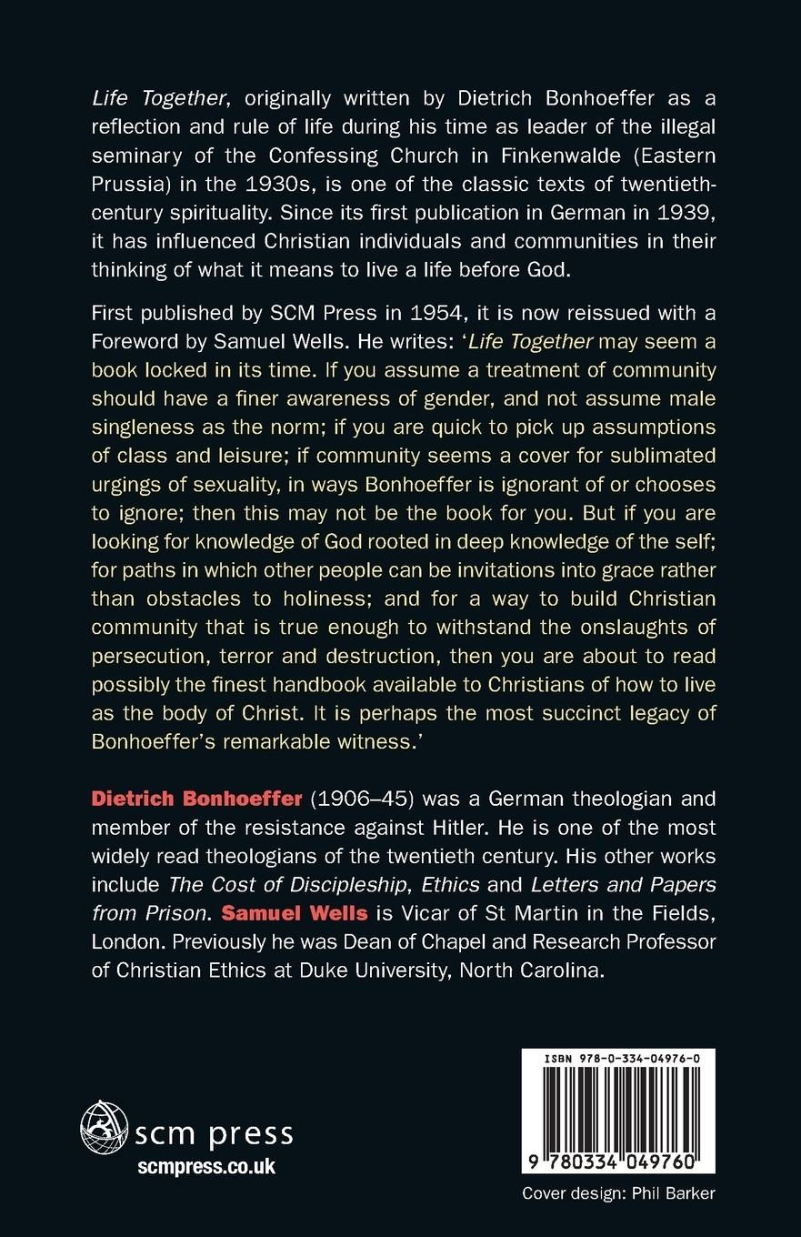 Rückseitencover Life Together New Edition