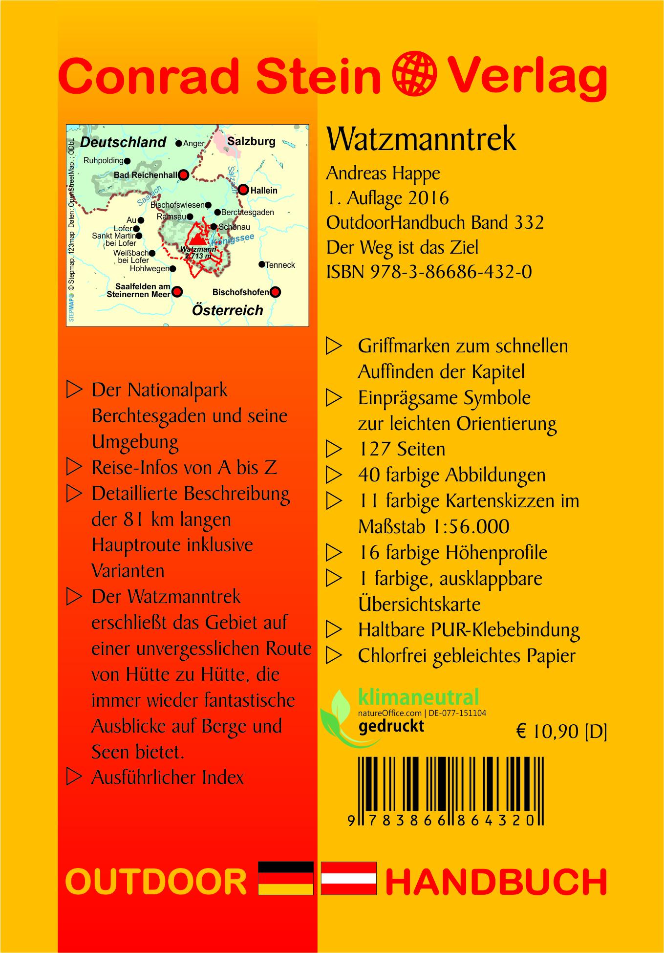 Rückseitencover Watzmanntrek