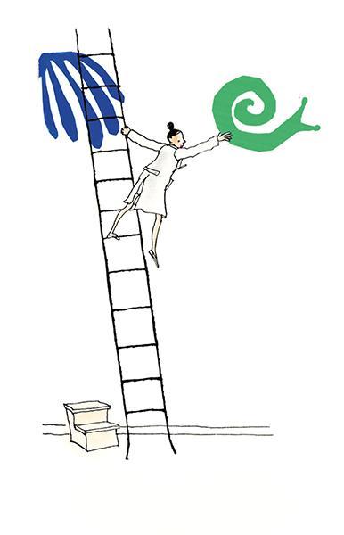 Beispielinhalt (Bild) Monsieur Matisse und seine fliegende Schere