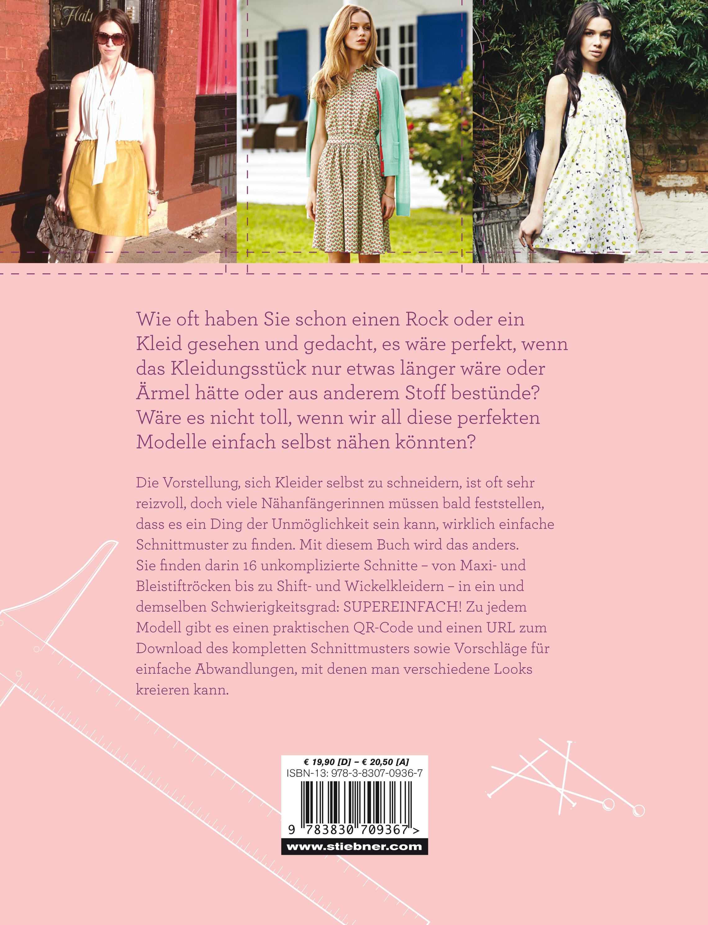 Rückseitencover Röcke & Kleider selbst genäht