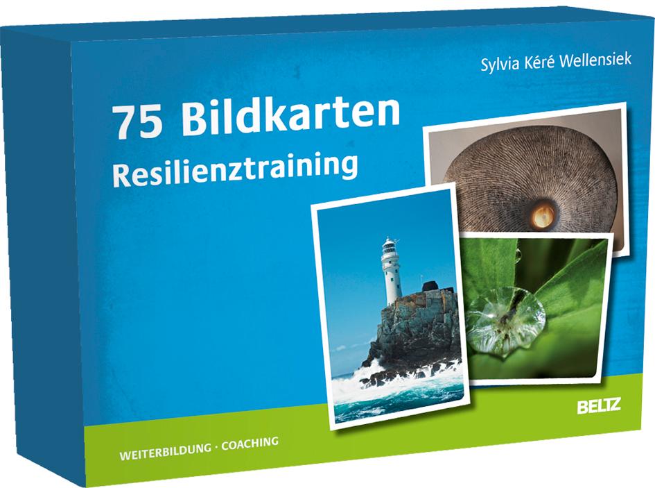 Vorderes Coverbild 75 Bildkarten Resilienztraining