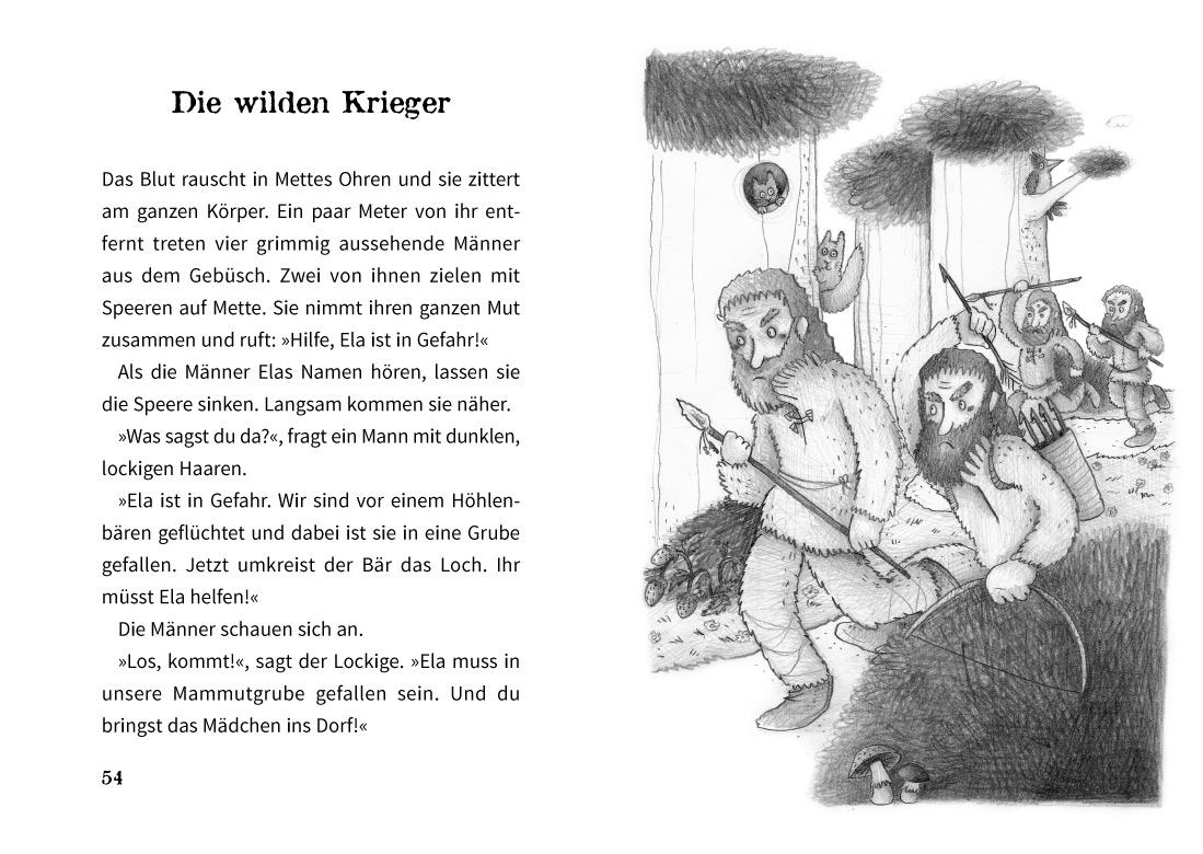 Beispielinhalt (Bild) Almas geheimer Garten - Mit der Hammelmöhre in die Steinzeit