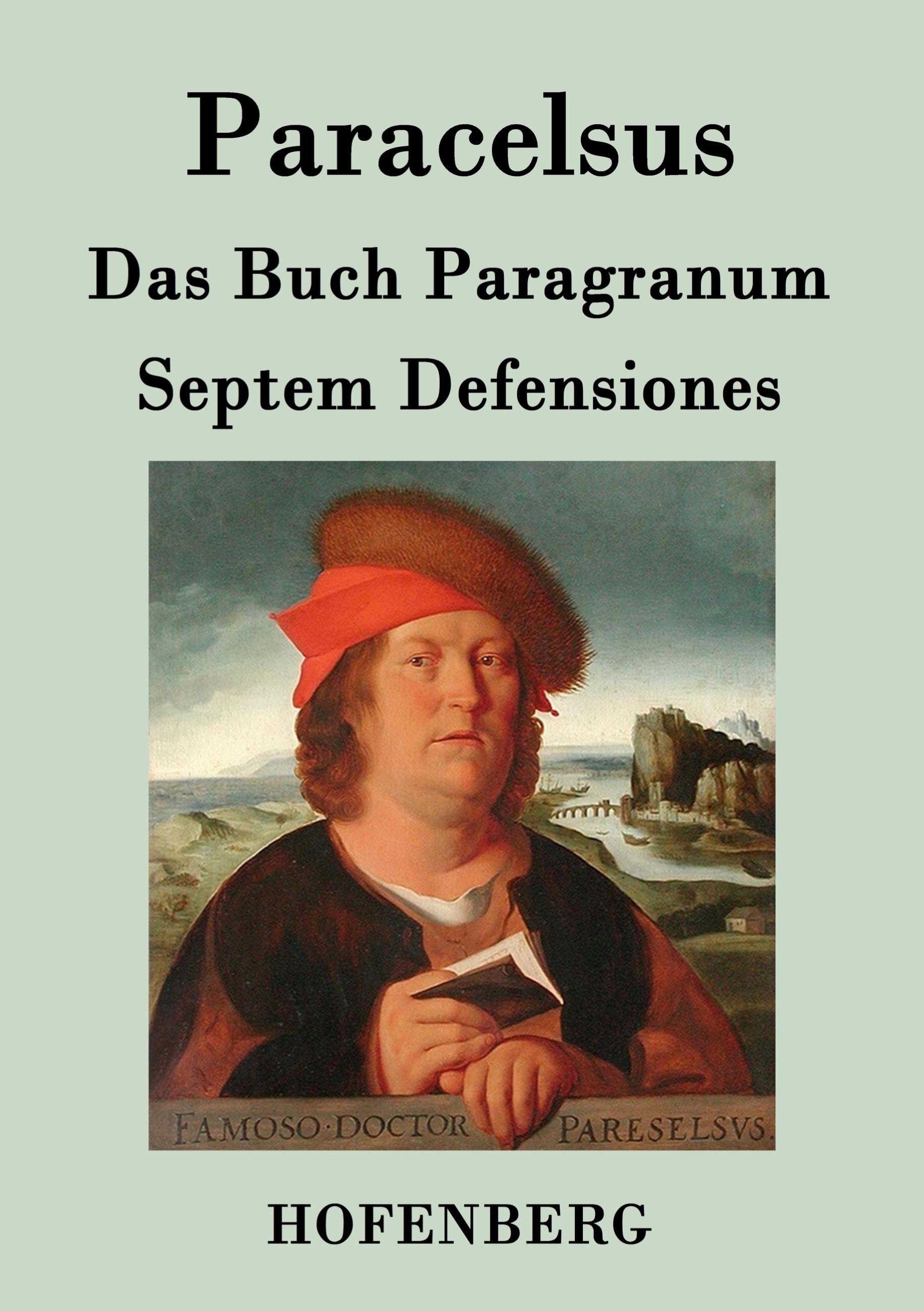 Vorderes Coverbild Das Buch Paragranum / Septem Defensiones
