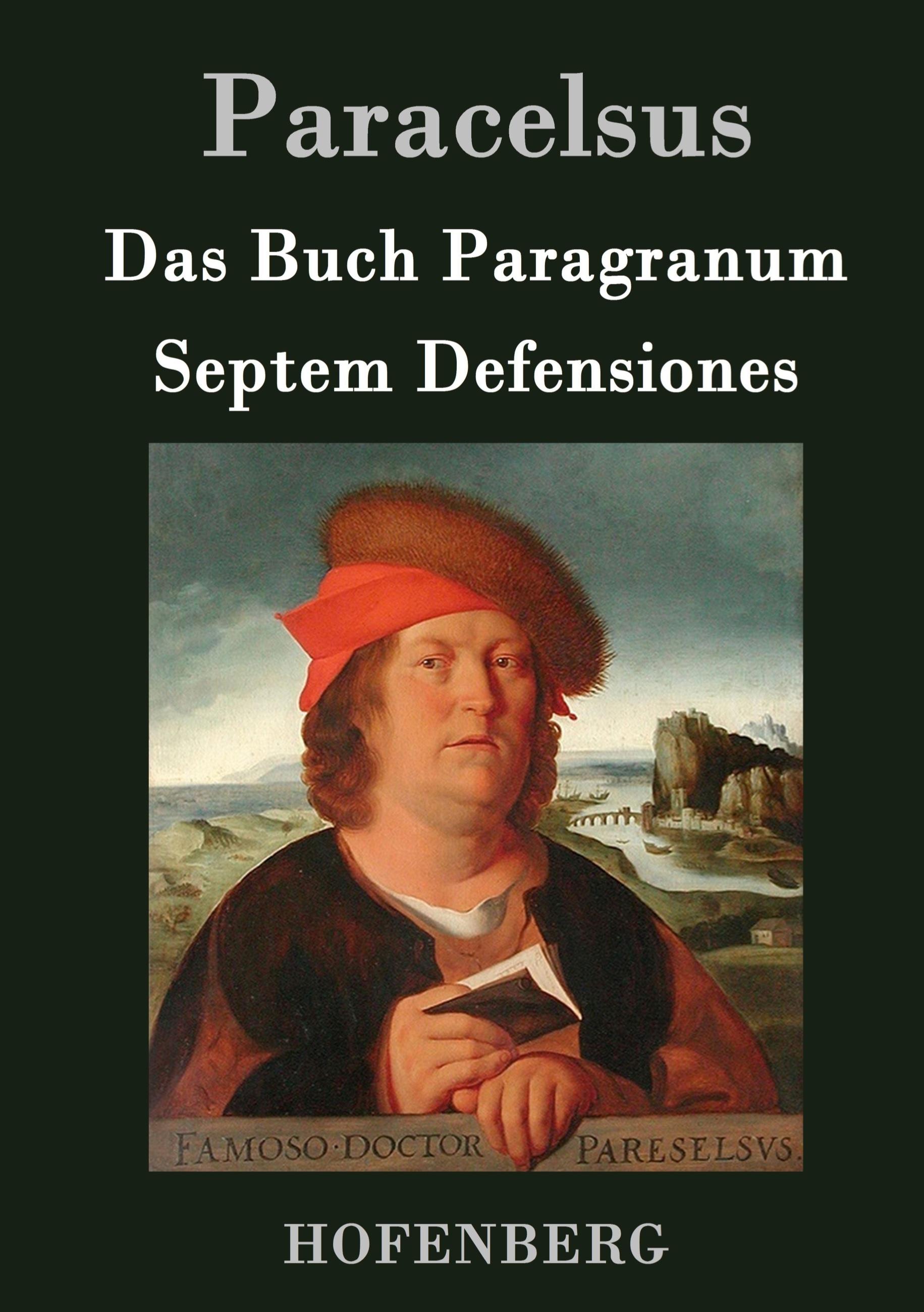 Vorderes Coverbild Das Buch Paragranum / Septem Defensiones