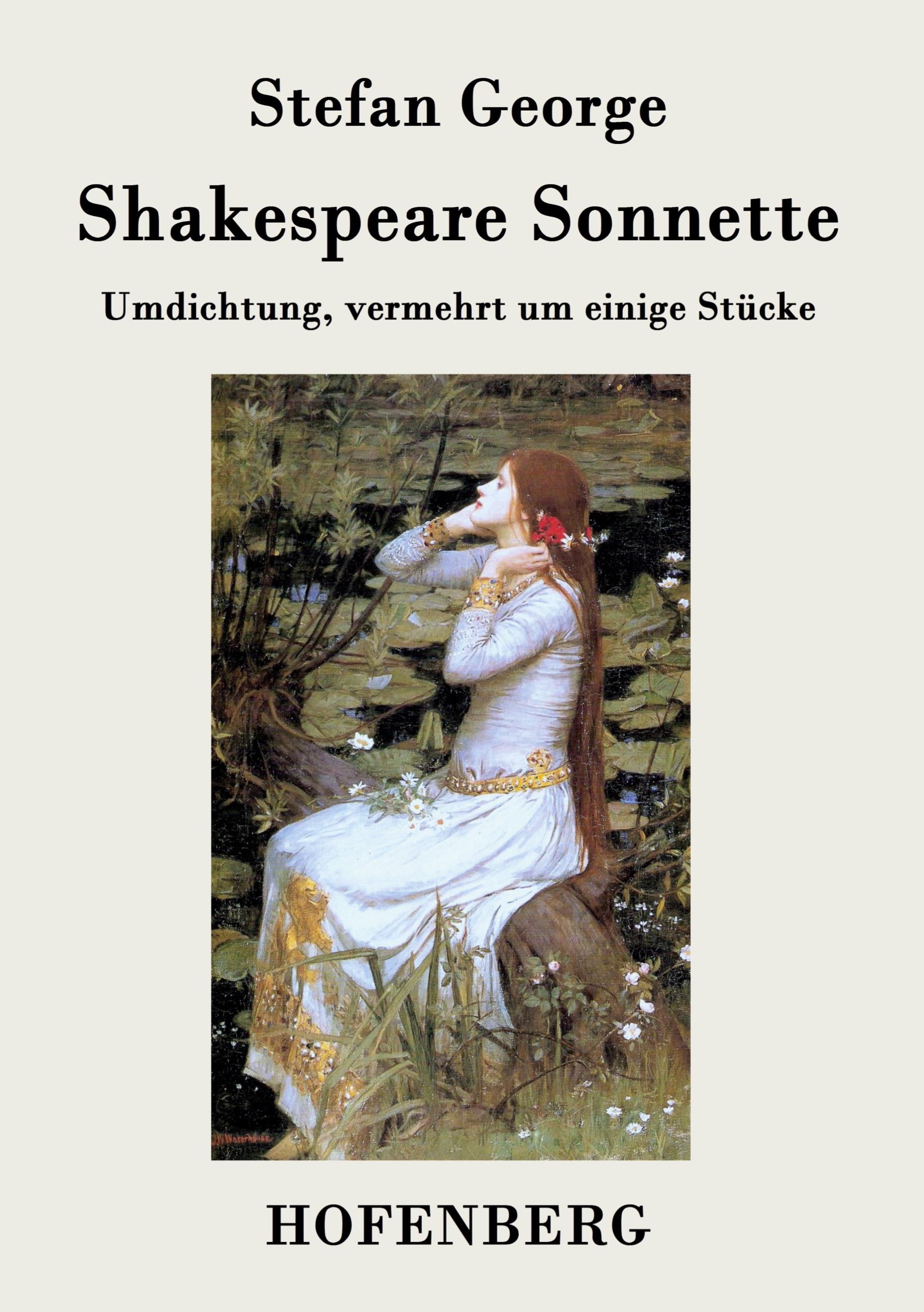 Vorderes Coverbild Shakespeare. Sonnette