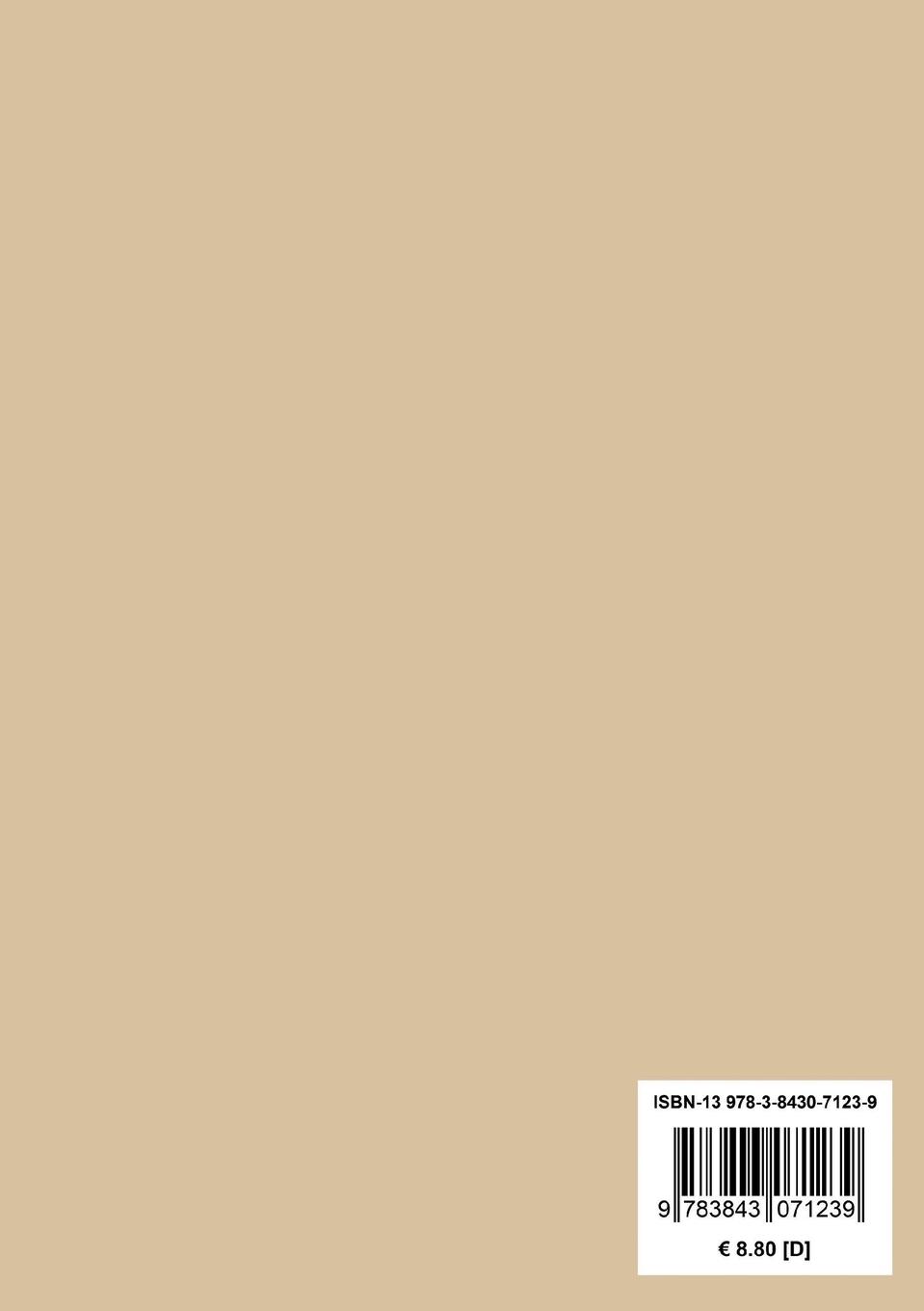 Rückseitencover Ausgewählte Schriften