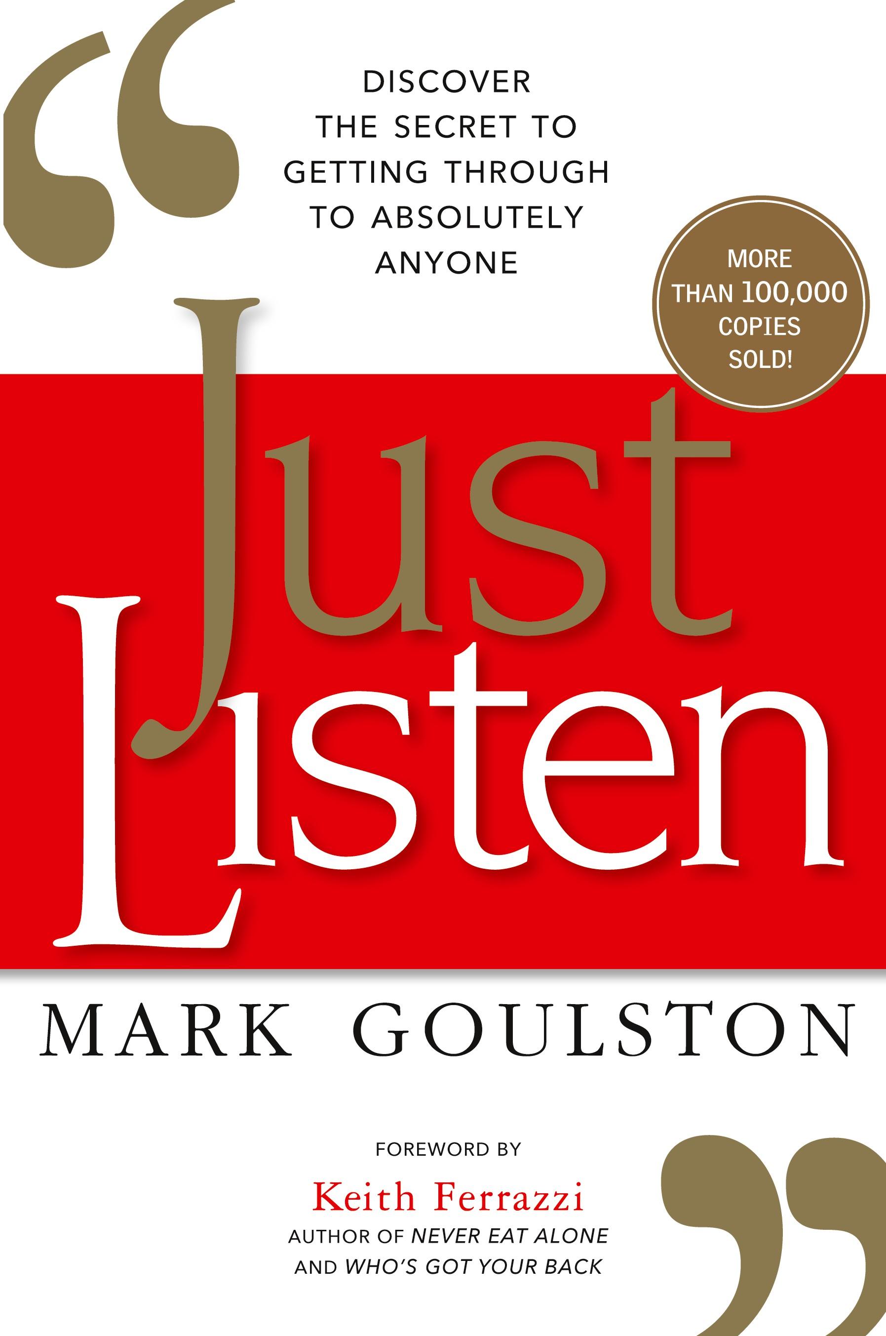 Vorderes Coverbild Just Listen | Softcover