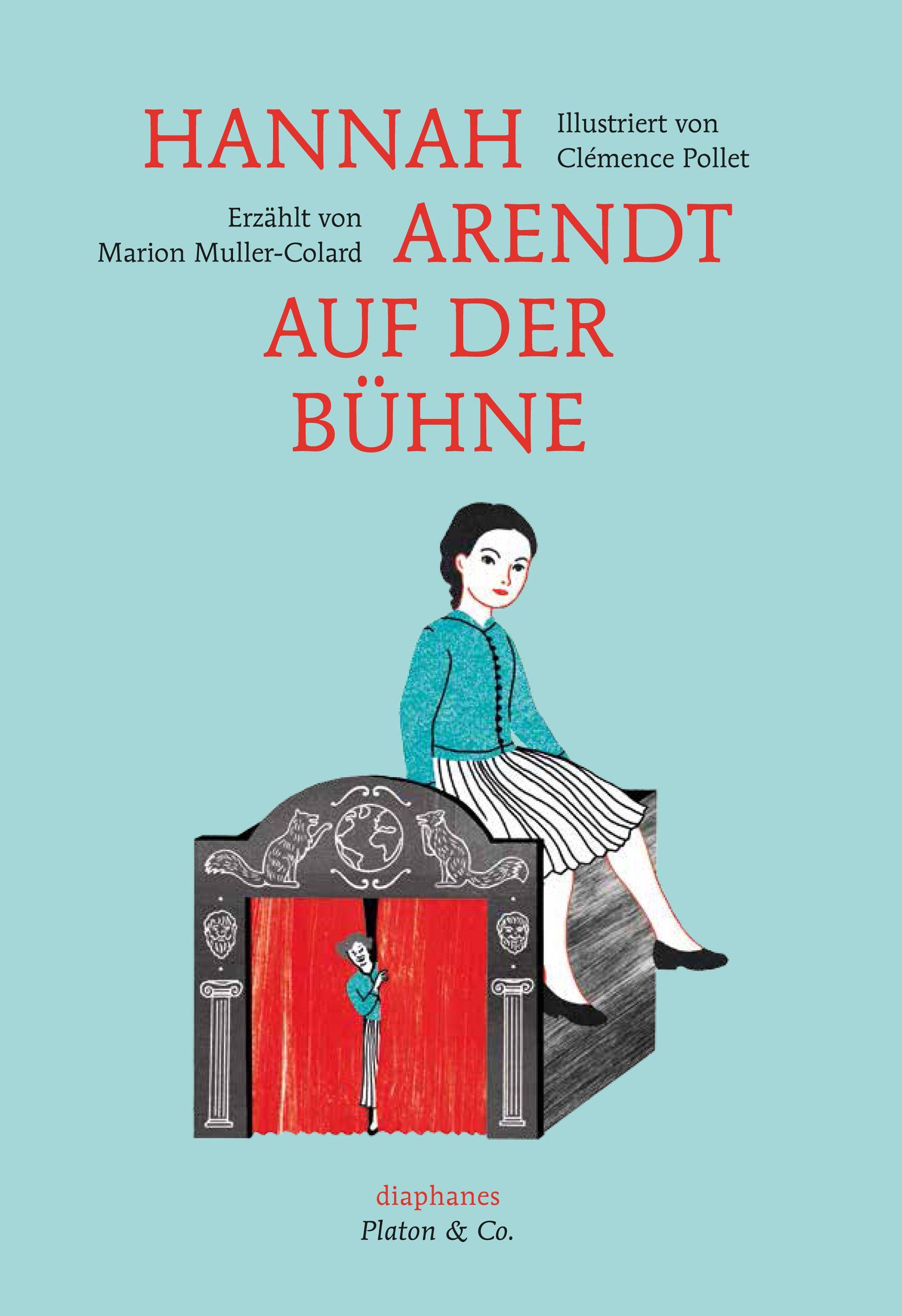 Vorderes Coverbild Hannah Arendt auf der Bühne