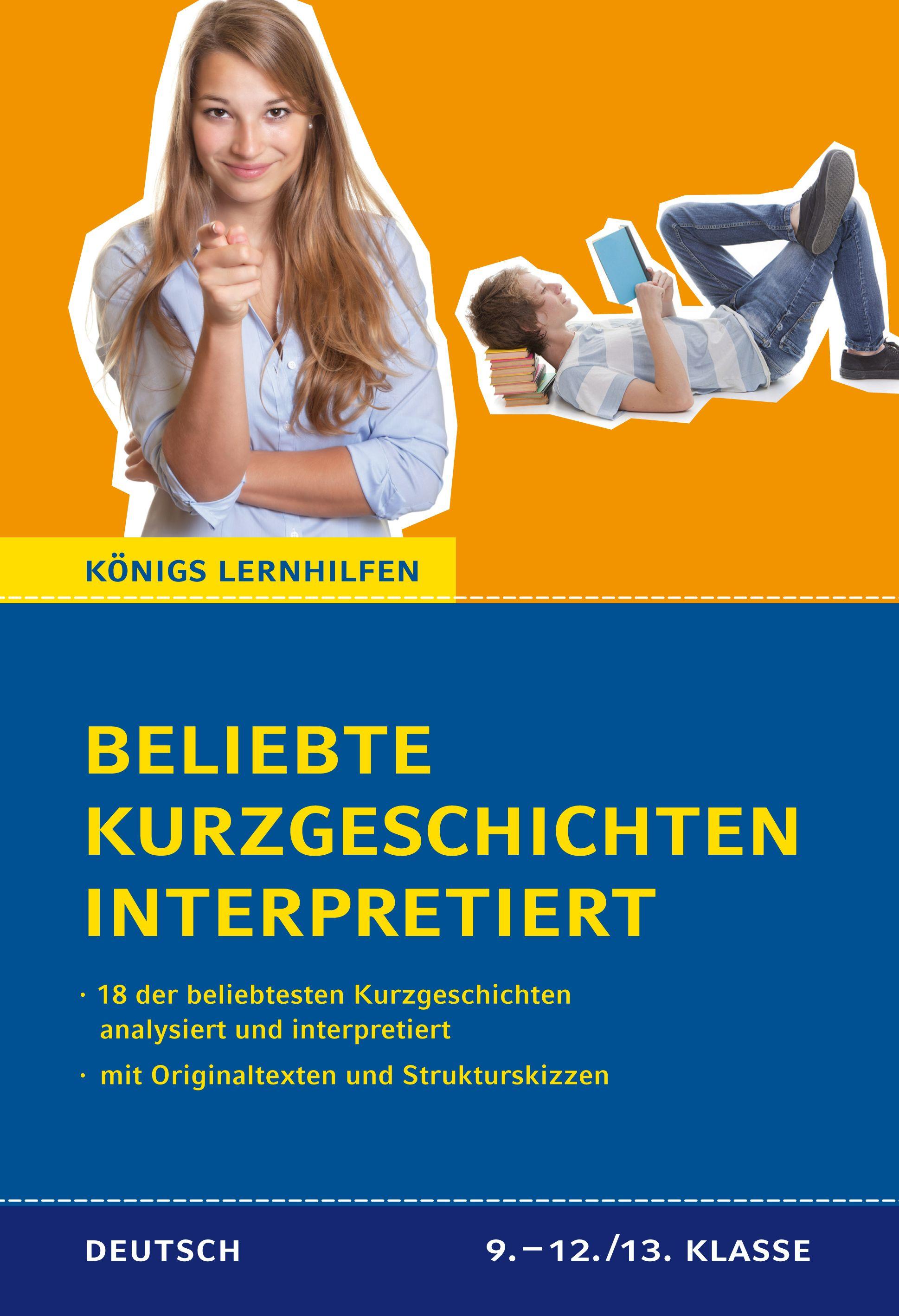 Vorderes Coverbild Beliebte Kurzgeschichten interpretiert.