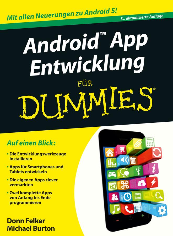Vorderes Coverbild Android App Entwicklung für Dummies