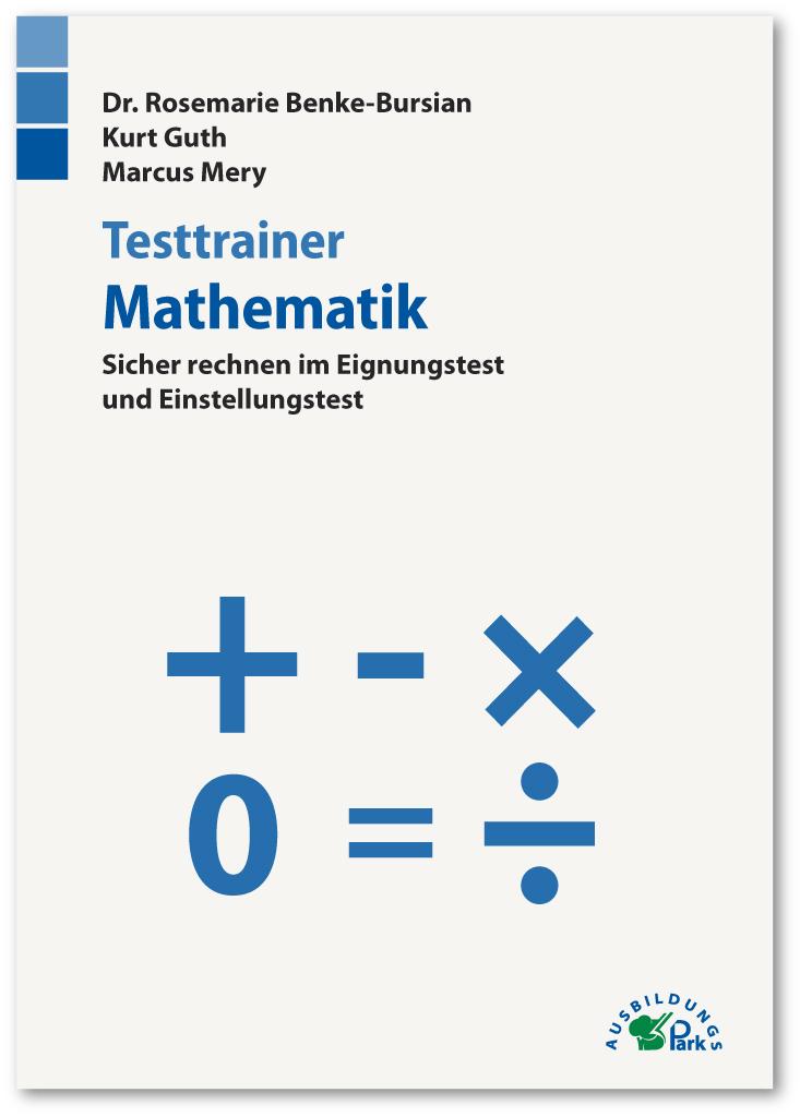 Vorderes Coverbild Testtrainer Mathematik
