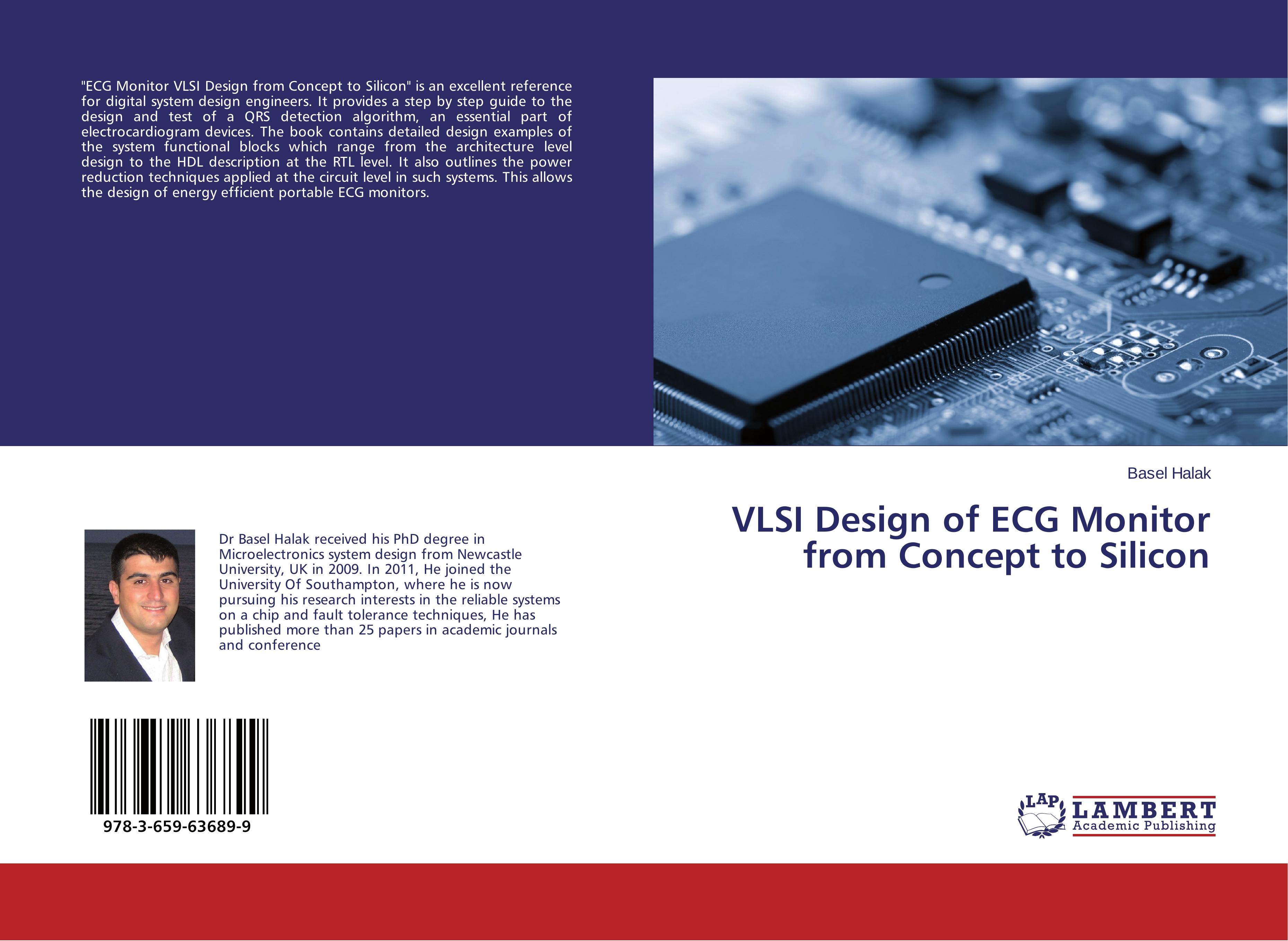 Vorderes Coverbild VLSI Design of ECG Monitor from Concept to Silicon