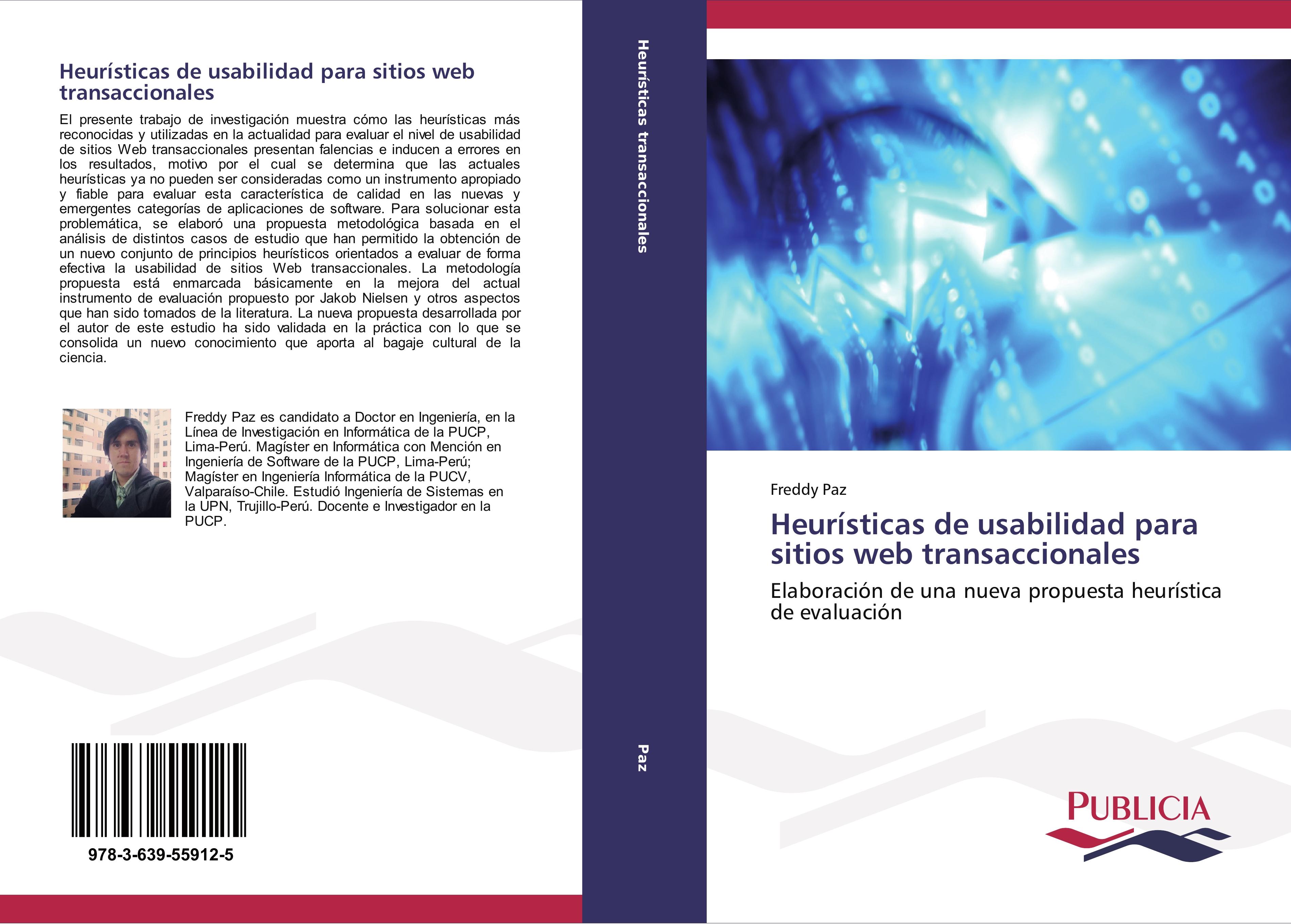 Vorderes Coverbild Heurísticas de usabilidad para sitios web transaccionales