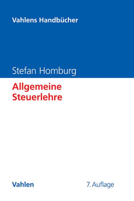 Vorderes Coverbild Allgemeine Steuerlehre