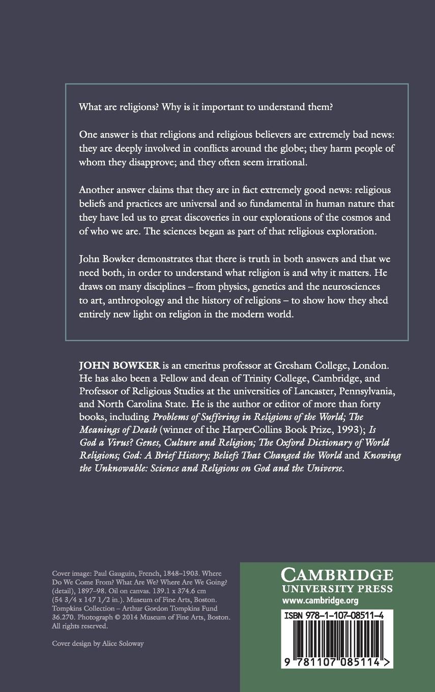 Rückseitencover Why Religions Matter