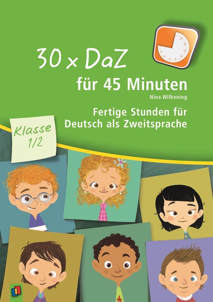 Vorderes Coverbild 30 x DaZ für 45 Minuten - Klasse 1/2