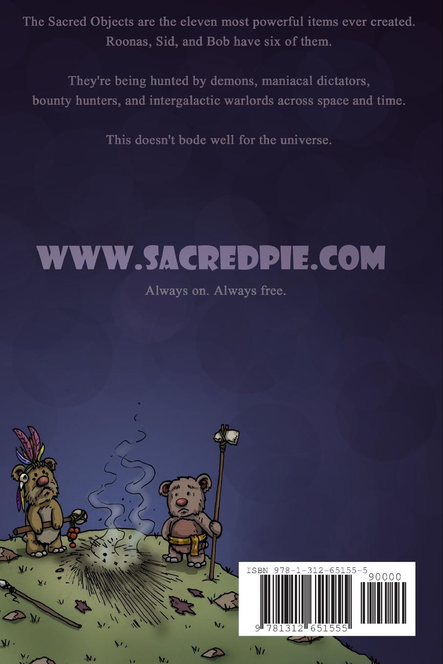 Rückseitencover Sacred Pie  Book 1