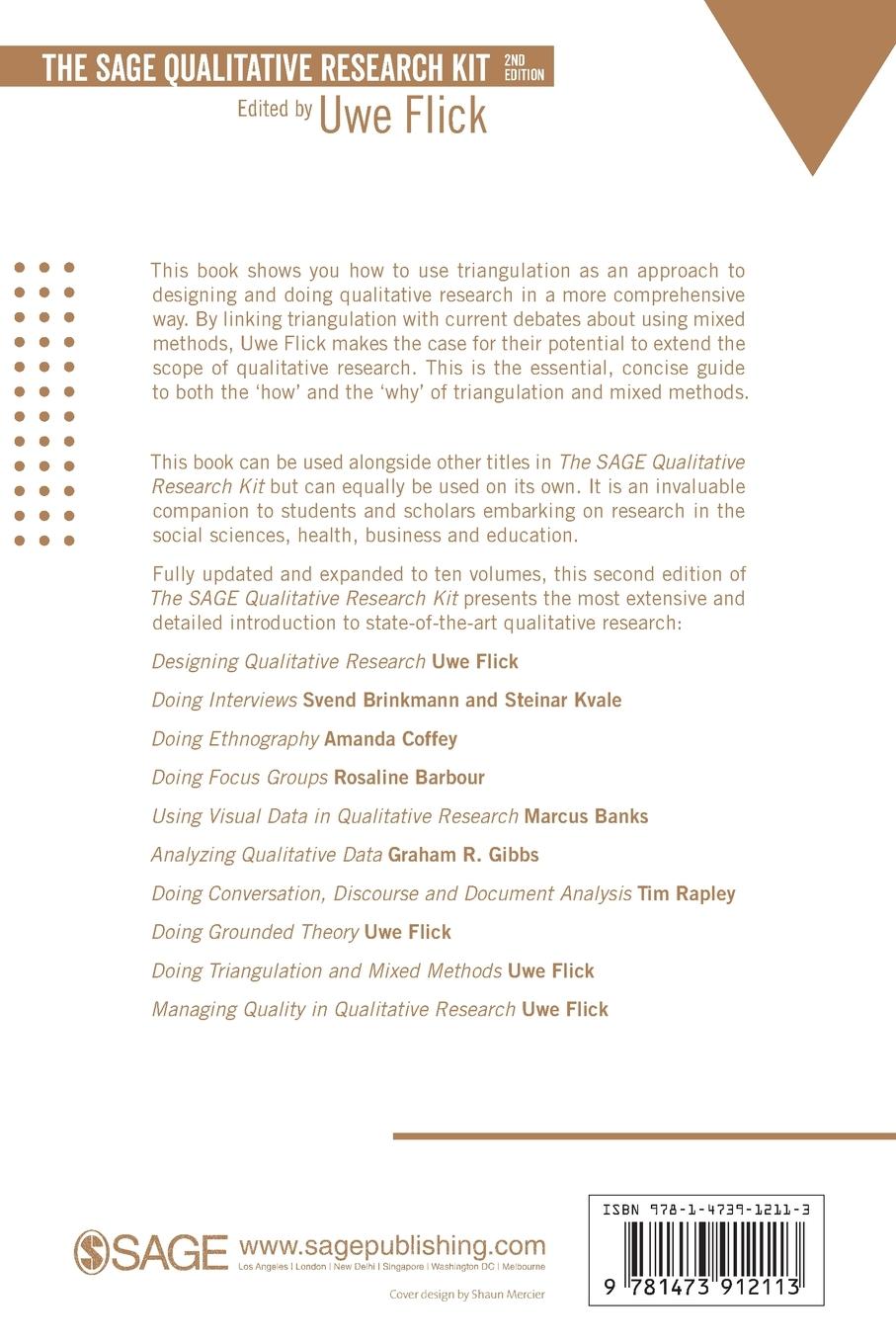 Rückseitencover Doing Triangulation and Mixed Methods