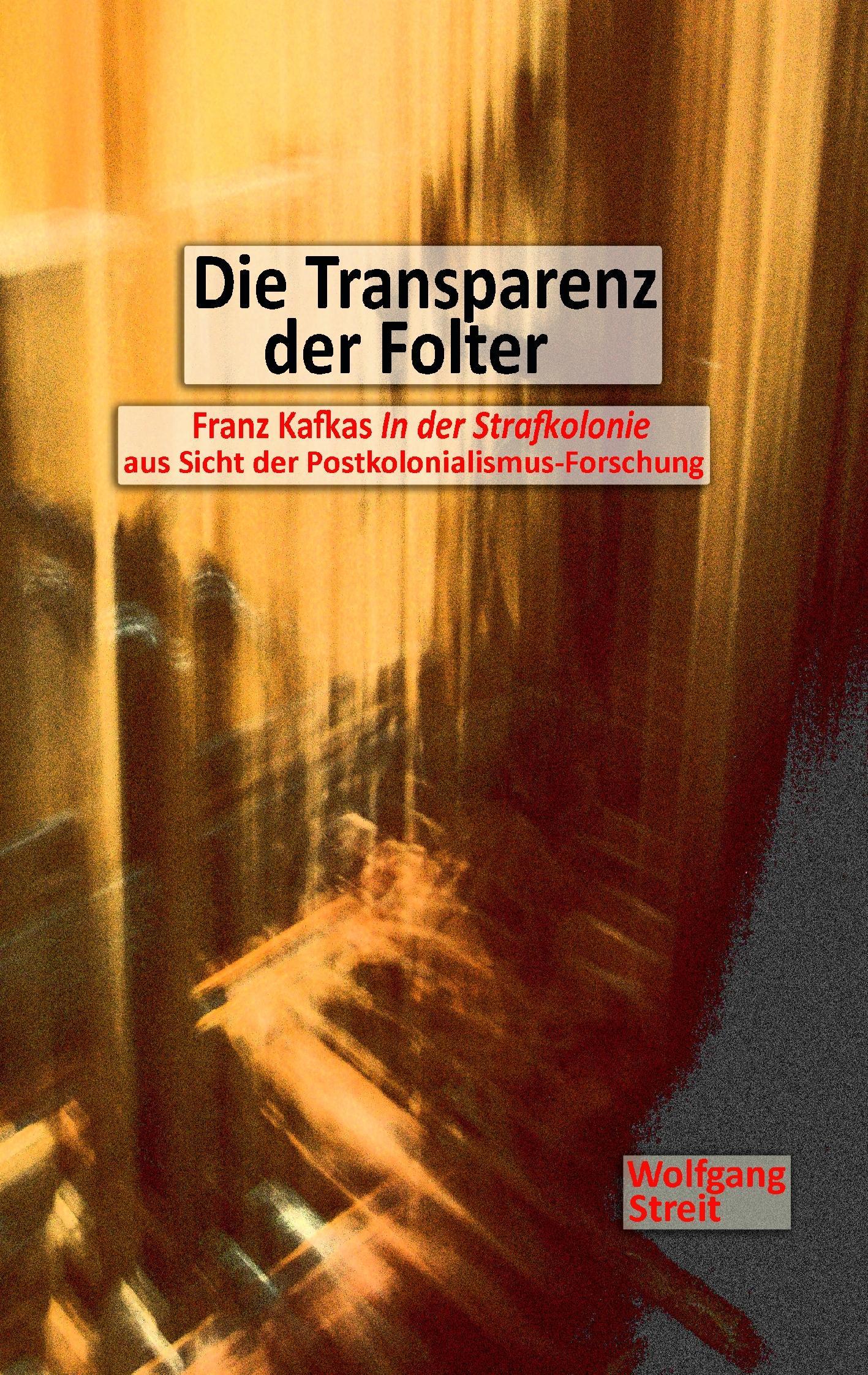 Vorderes Coverbild Die Transparenz der Folter