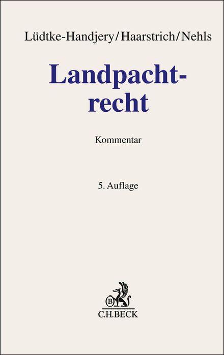 Vorderes Coverbild Landpachtrecht