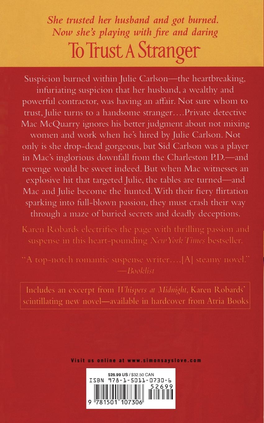 Rückseitencover To Trust a Stranger
