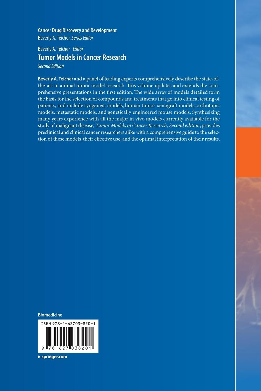 Rückseitencover Tumor Models in Cancer Research