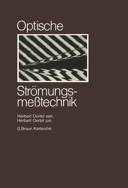 Vorderes Coverbild Optische Strömungsmesstechnik