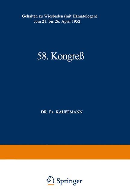 Vorderes Coverbild 58. Kongreß