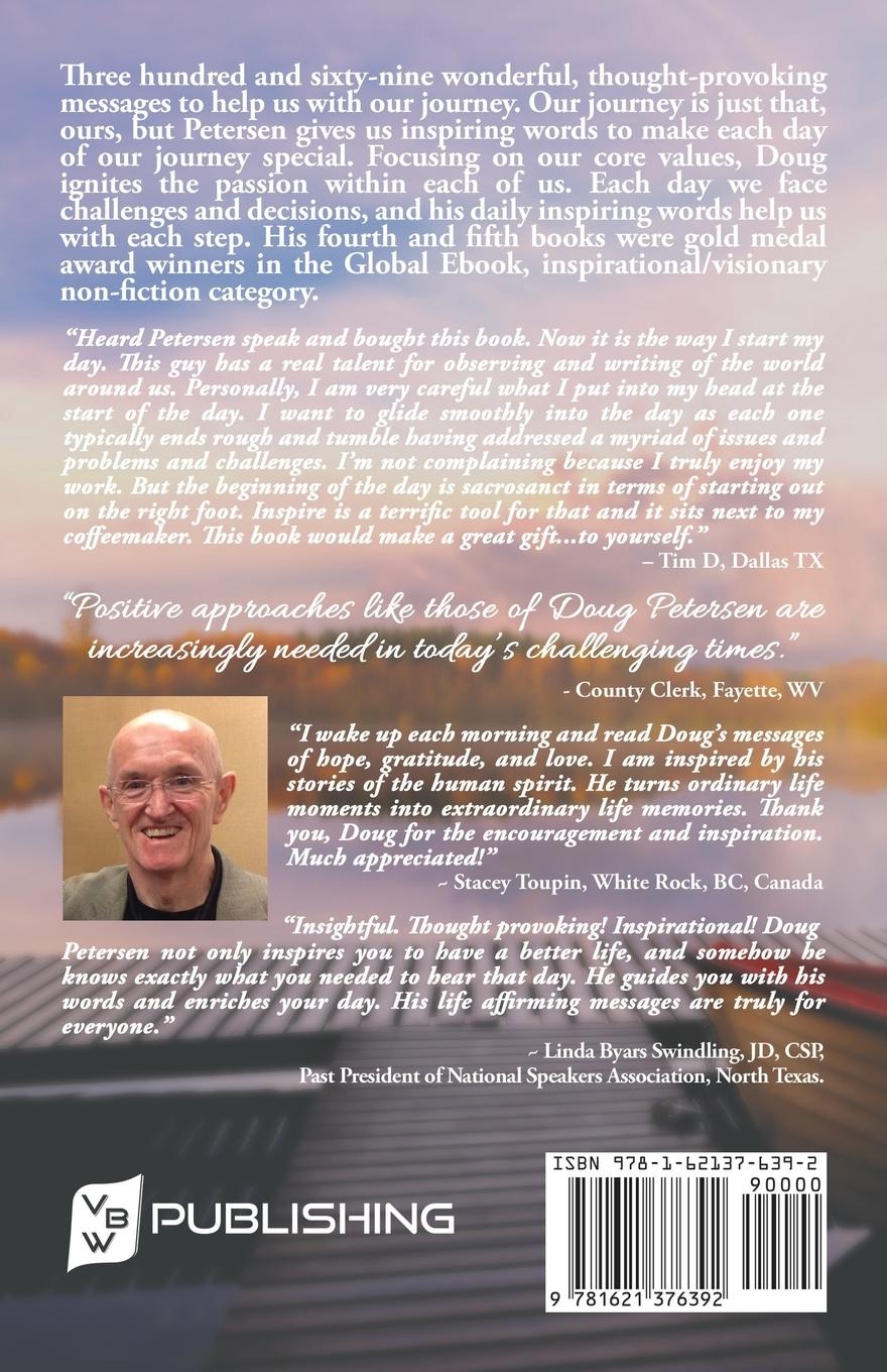 Rückseitencover Inspire Today's Journey