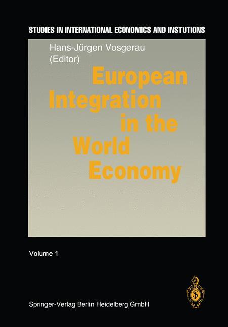 Vorderes Coverbild European Integration in the World Economy