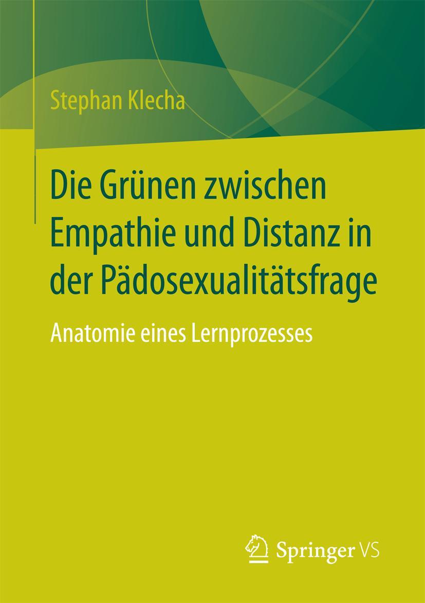Vorderes Coverbild Die Grünen zwischen Empathie und Distanz in der Pädosexualitätsfrage