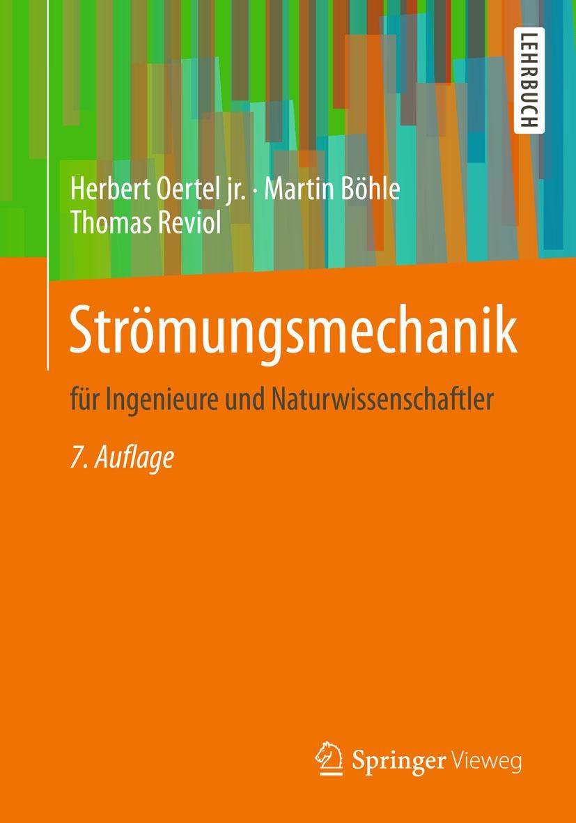 Vorderes Coverbild Strömungsmechanik für Ingenieure und Naturwissenschaftler