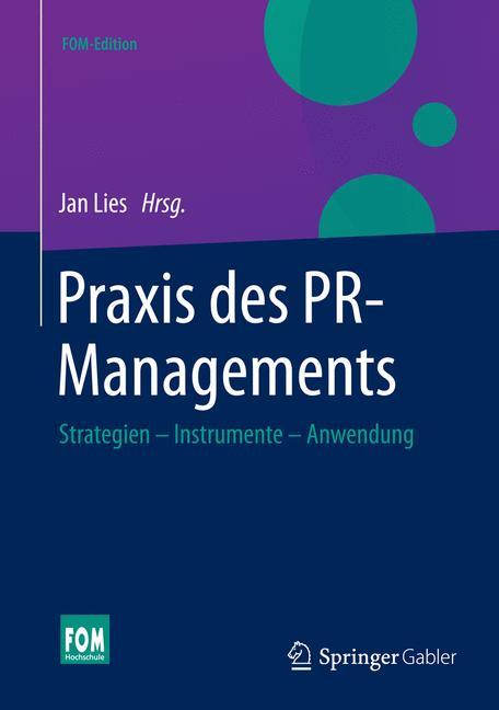 Vorderes Coverbild Praxis des PR-Managements