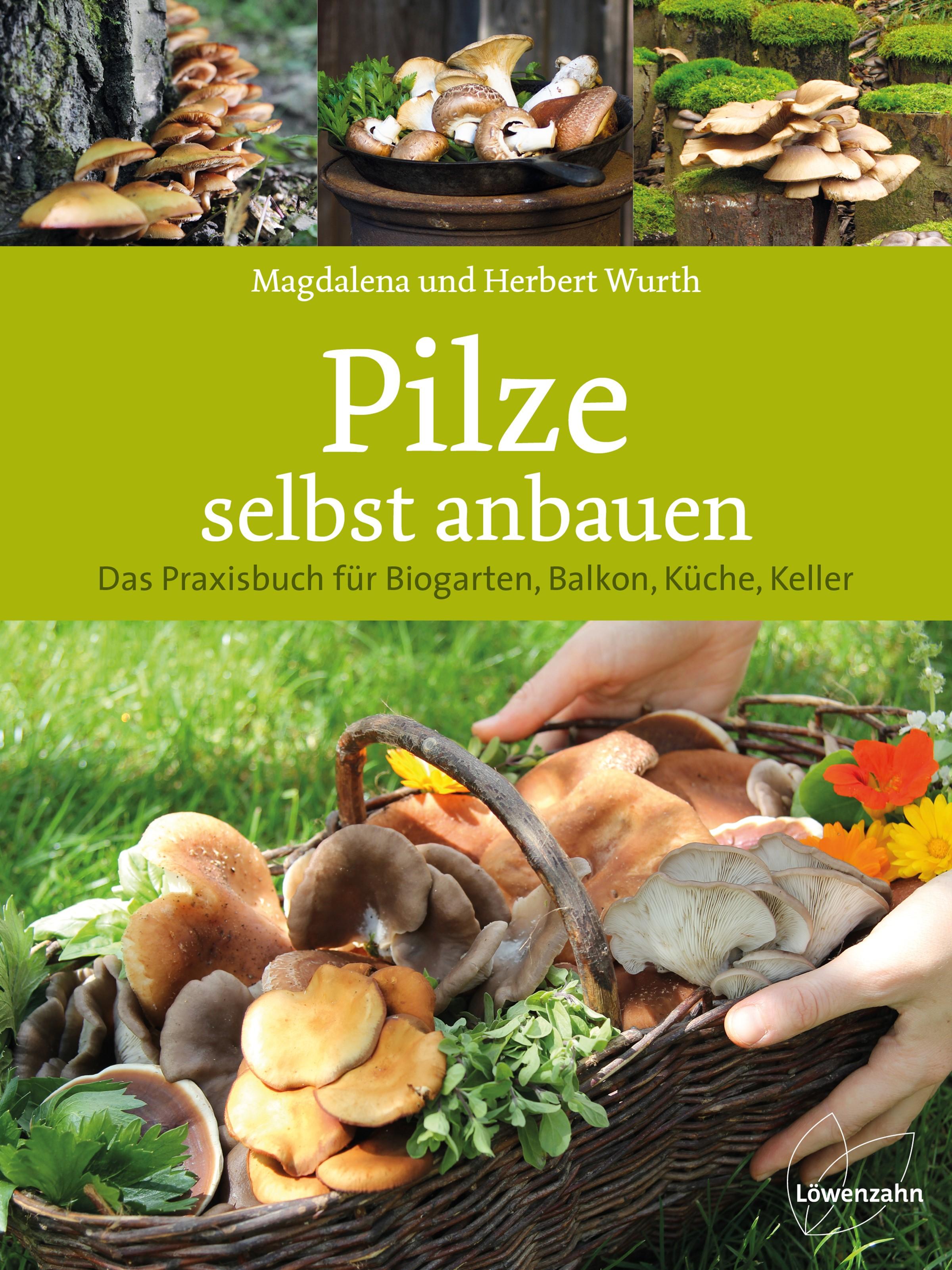 Vorderes Coverbild Pilze selbst anbauen
